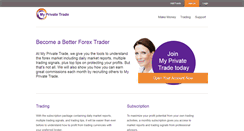 Desktop Screenshot of pipforex.myprivatetrade.com