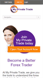 Mobile Screenshot of mallorcatrade.myprivatetrade.com