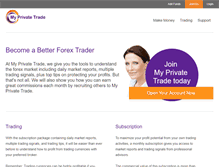 Tablet Screenshot of mallorcatrade.myprivatetrade.com